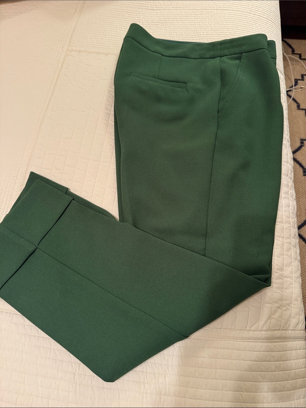 Trina Turk Dark Green Skirt